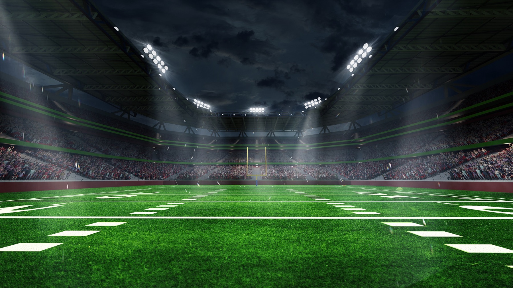 Full-size athletic field built by Top Turf